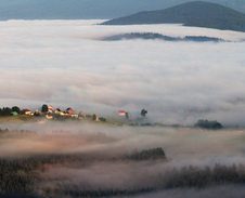 duben: Polské Beskydy, Koniaków © Foto: René Kajfosz