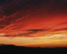 červen: Soumrak nad Javorovým © Foto: René Kajfosz