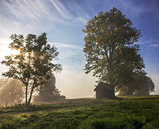 duben: Bouda na Hrčavě © Foto: René Kajfosz