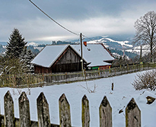 prosinec: Pohled na stavbu dálnice na Slovensku, Hrčava © Foto: Pavel Zubek