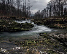 listopad: Peřeje Ostravice © Foto: Petr Pazdírek