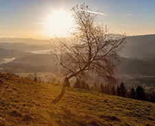 březen: Svítání nad Koniakówem © Foto: Pavel Zubek