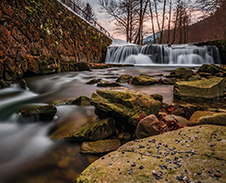 červenec: Vodopád Mohelnice © Foto: Petr Pazdírek
