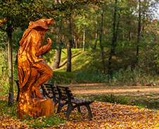 září / říjen: Českotěšínský park v podzimním kabátě © Foto: Martin Wiszczor