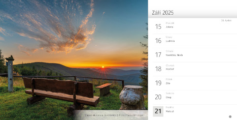 Kalendárium pro září 2025