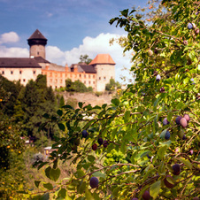 září: Hrad Sovinec