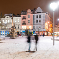 prosinec 2014 / leden 2015: Masarykovo náměstí Ostrava