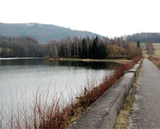 listopad / prosinec: Vodní nádrž Větřkovice © Foto: Dalibor Hellebrant