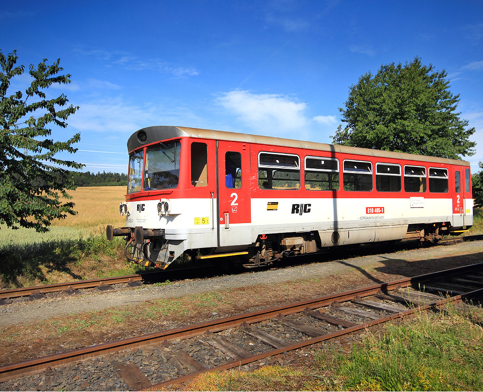 srpen: Víkendový turistický vlak “Hvozdnický expres” © Foto: Bořivoj Kubala