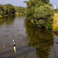 červen: Na lodi po řece Odra
